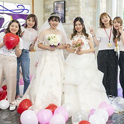 『ウエディングドレス試着体験』高校3年生対象 【水道町校舎開催】