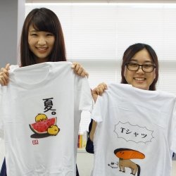 デザインイラスト系体験入学「デジタルイラスト(Tシャツをつくろう)」
