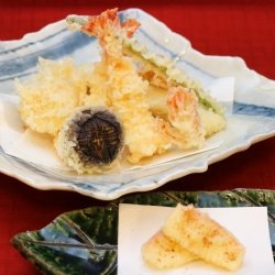 【日本料理】日本料理の代表格!第2弾!<車海老と帆立の天ぷら>