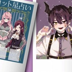 【デジタルイラスト講座】オリジナルキャラの “チェキ風カード” をつくろう!