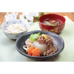 3月7日(土) 【日本料理】肉みそあんかけふろふき大根とまぜご飯