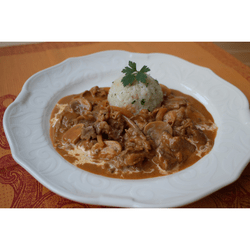 3月29日(日) 【西洋料理】ビーフストロガノフ