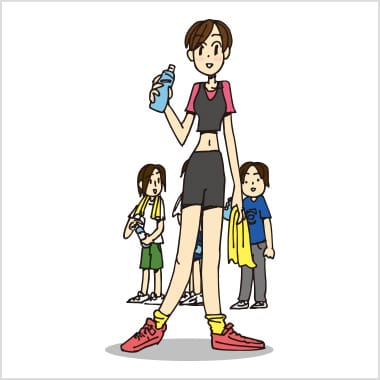エアロビクスインストラクター